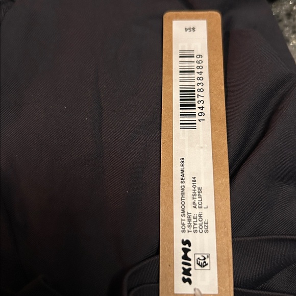 Skims Soft Smoothing Seamless TShirt Eclipse New - Picture 5 of 8